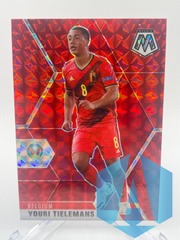 2021 Panini Mosaic UEFA Euro 2020 Mosaic Red #8 Youri Tielemans Belgium